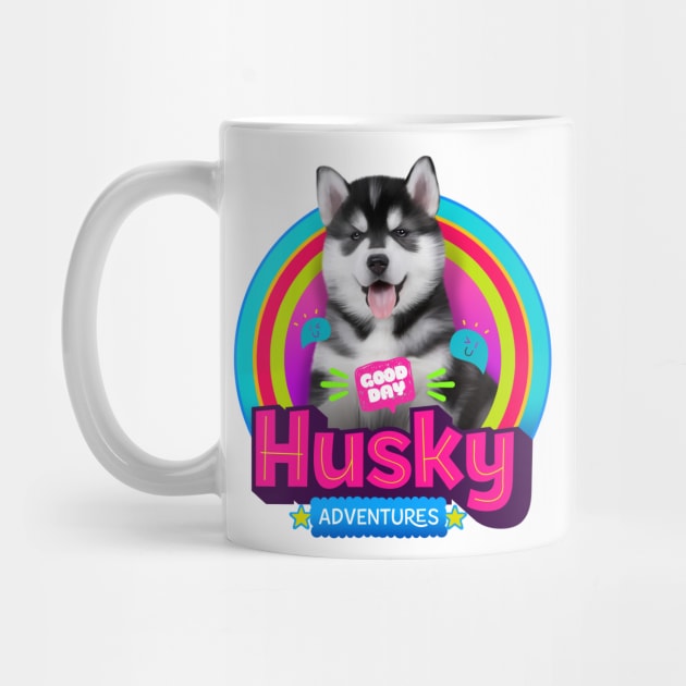 Husky by Puppy & cute